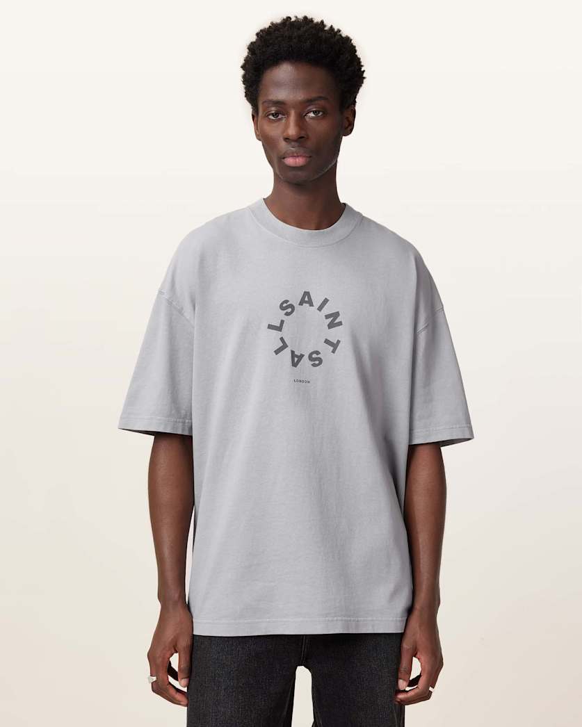 Tierra Oversized Crew Neck Logo T-Shirt