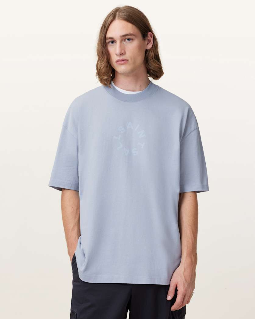 Tierra Oversized Crew Neck Logo T-Shirt