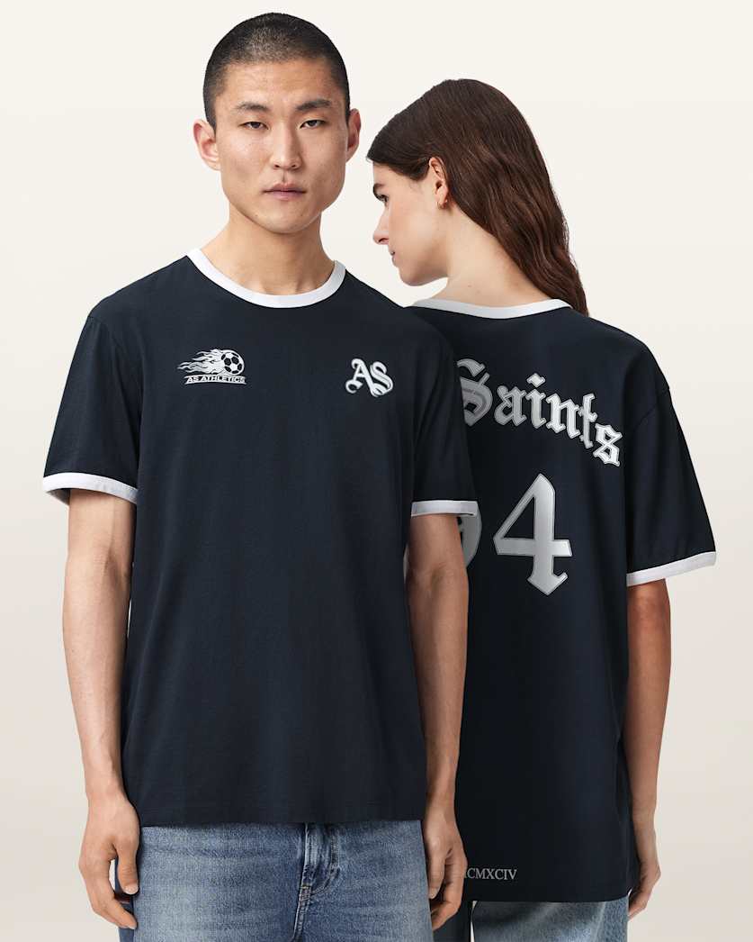 Bleus Short Sleeve Football T-Shirt