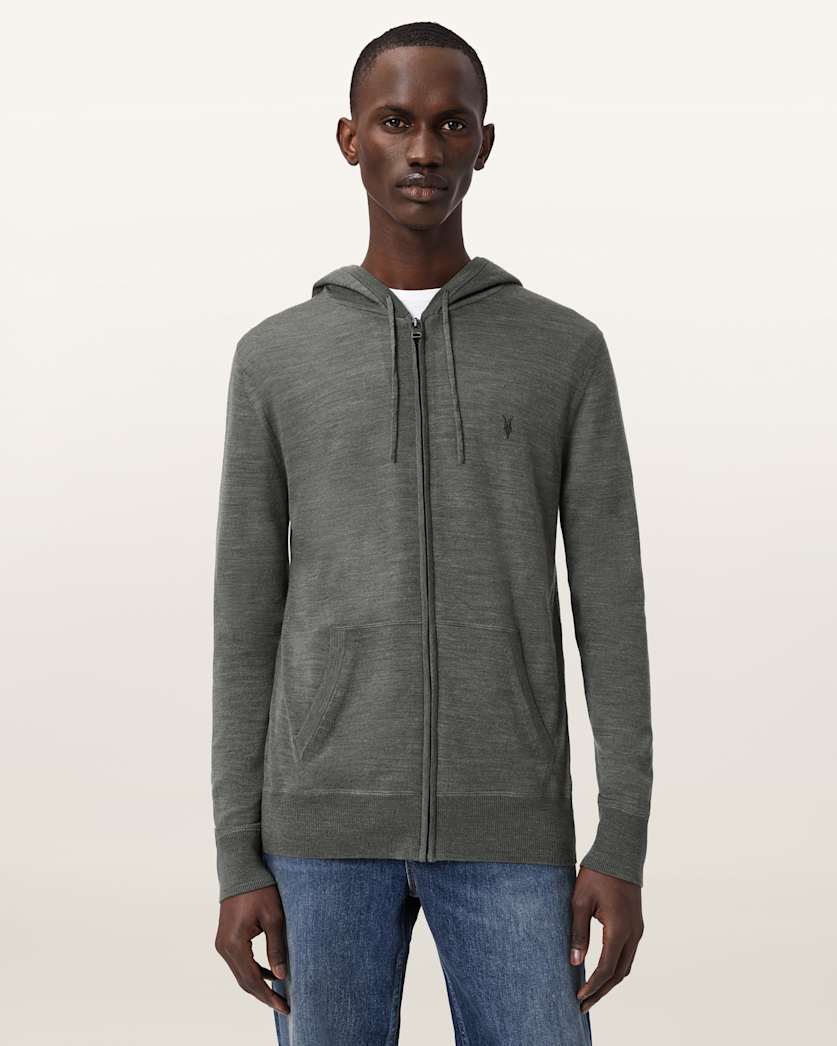 Mode Merino Zip Up Ramskull Hoodie