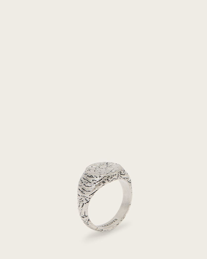 Dee Sterling Silver Textured Ring