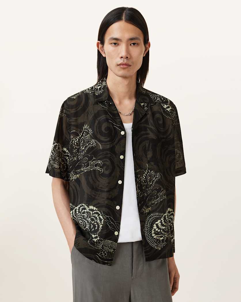Sidewinder Short Sleeve Hawaiian Shirt