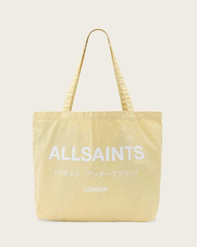Underground Logo Printed Tote Bag