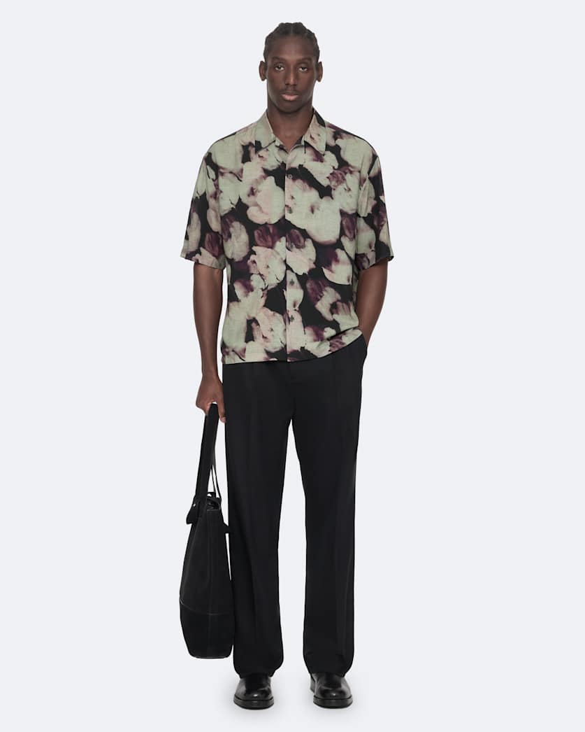 Tulip Oversized Floral-Print Shirt