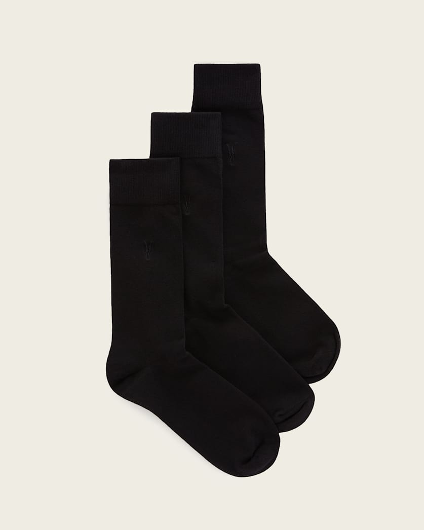 Adan Ramskull Embroidered Socks 3 Pack