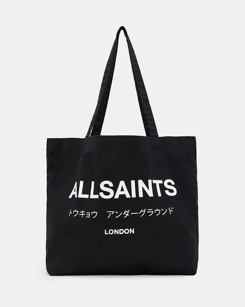 Underground Logo Printed Tote Bag