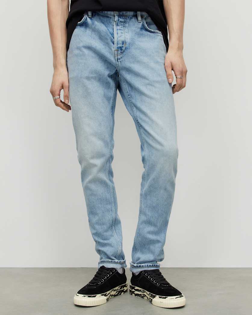 Cigarette Skinny Fit Stretch Denim Jeans
