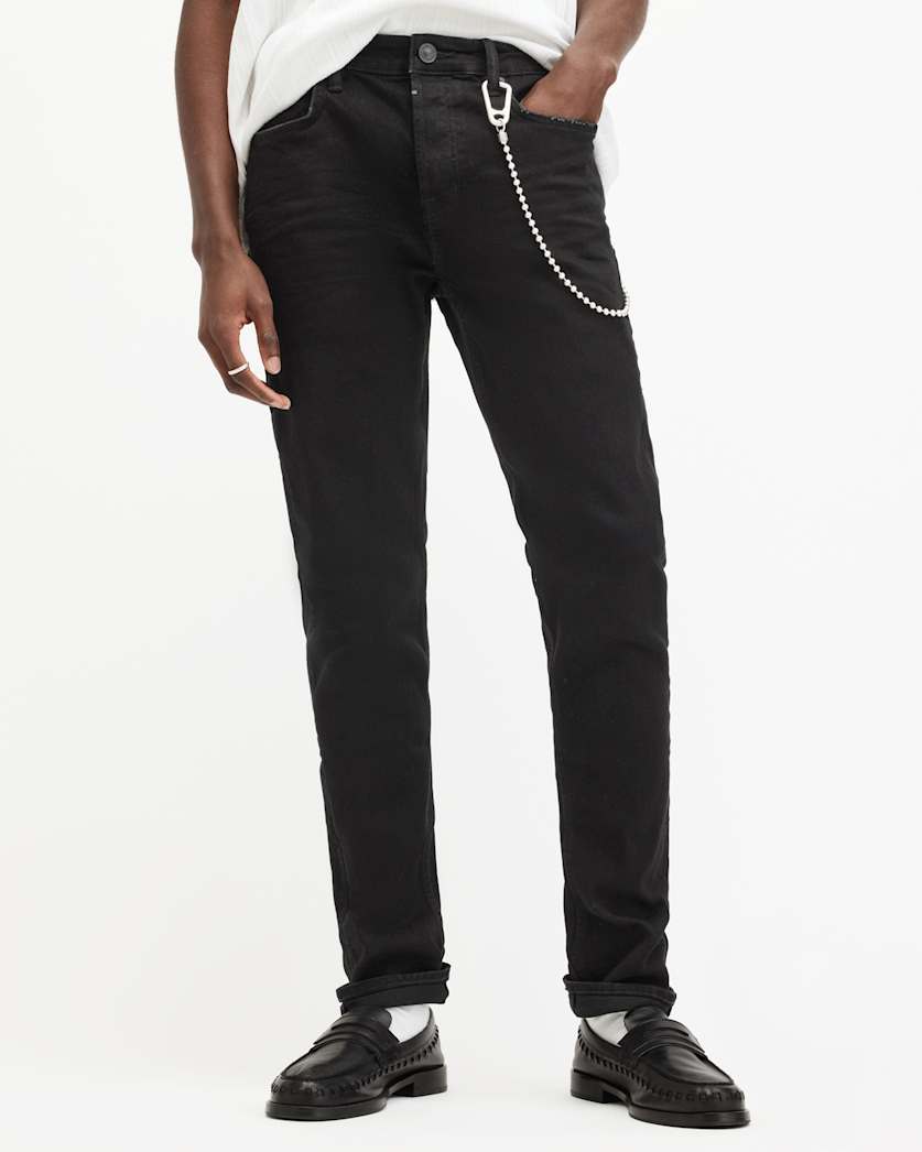 Cigarette Skinny Fit Stretch Denim Jeans