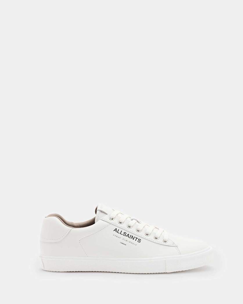 Underground Leather Low Top Trainers