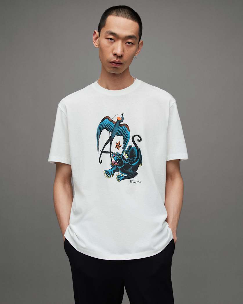 Foe Relaxed Tattoo Crew T-Shirt