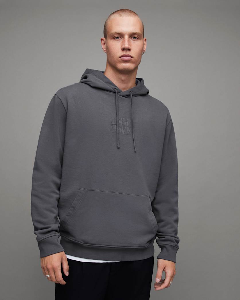 Varden Logo Print Relaxed Fit Hoodie