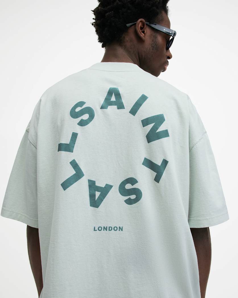 Tierra Oversized Crew Neck Logo T-Shirt