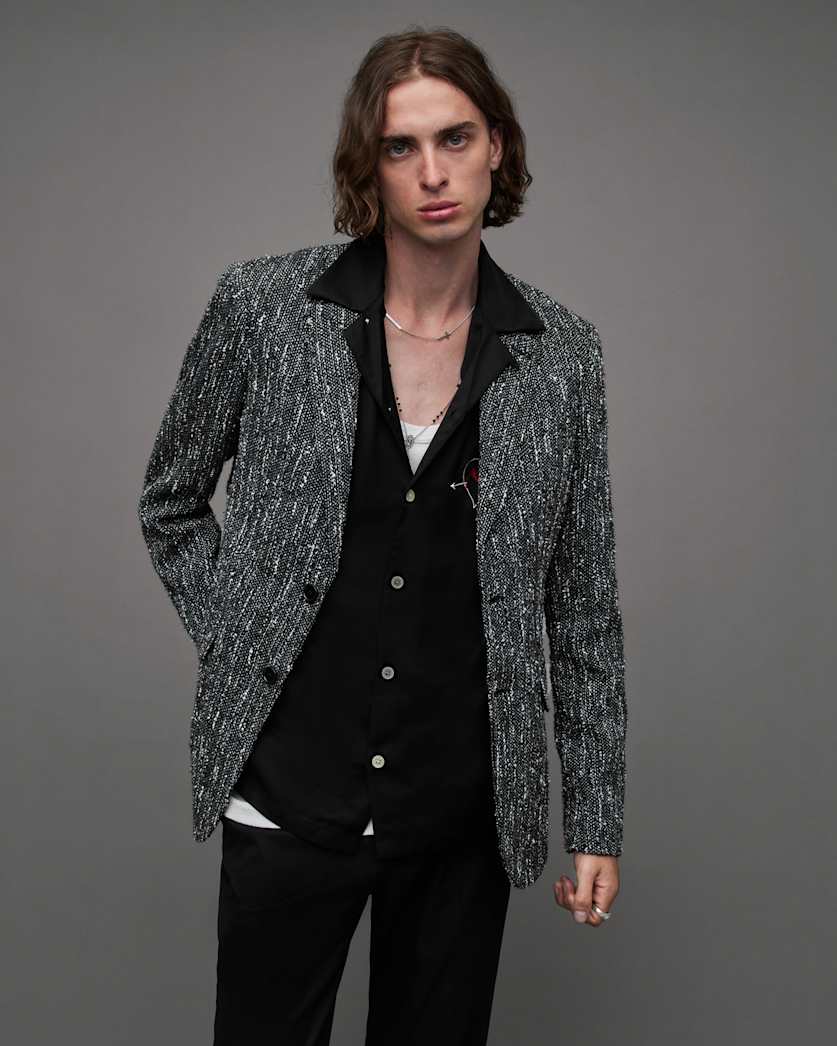 Argyll Textured Tailored Fit Blazer