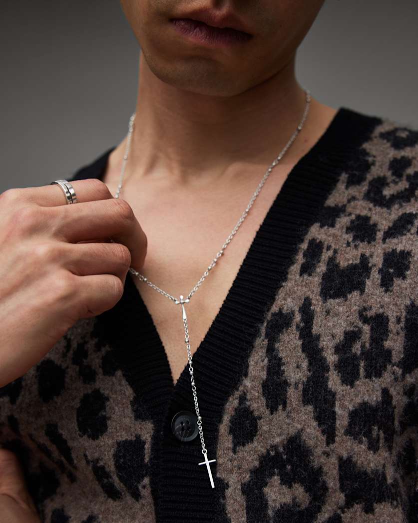 Saif Rosary Sterling Silver Necklace