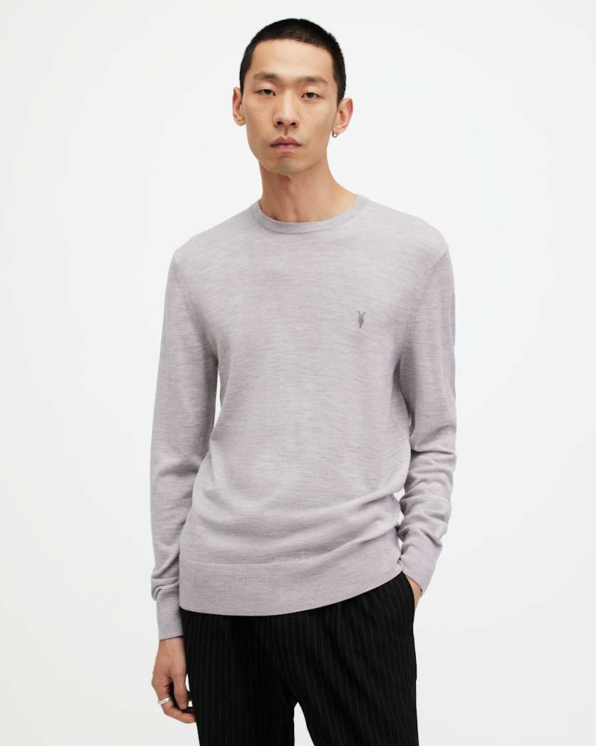Mode Merino Crew Neck Ramskull Jumper