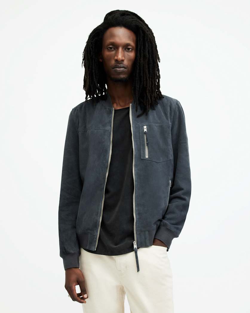 Kairo Suede Bomber Jacket