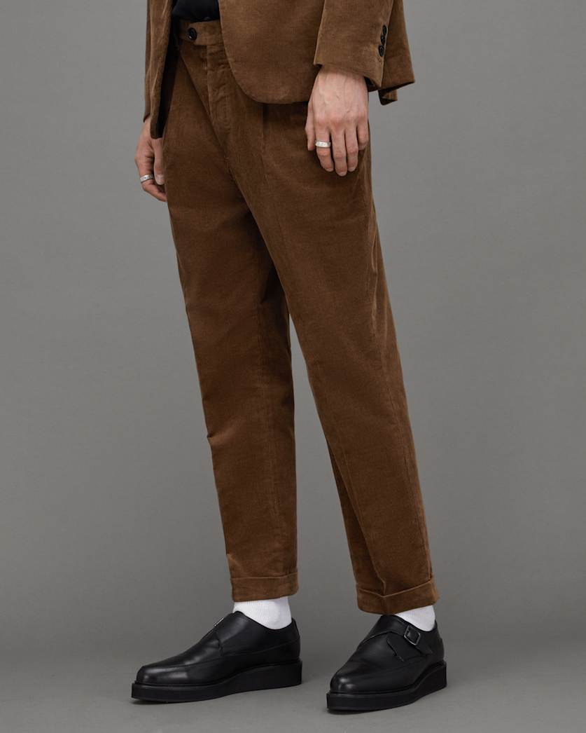 Kiels Mid-Rise Slim Fit Cropped Trousers