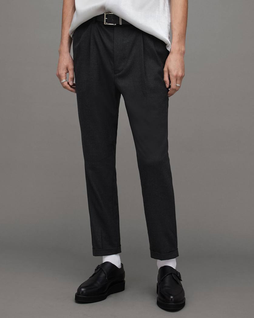 Leigh Cropped Slim Fit Trousers