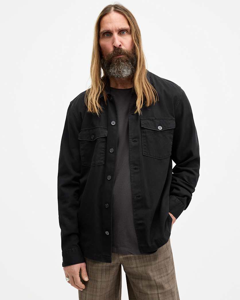 Spotter Long Sleeve Military Overshirt