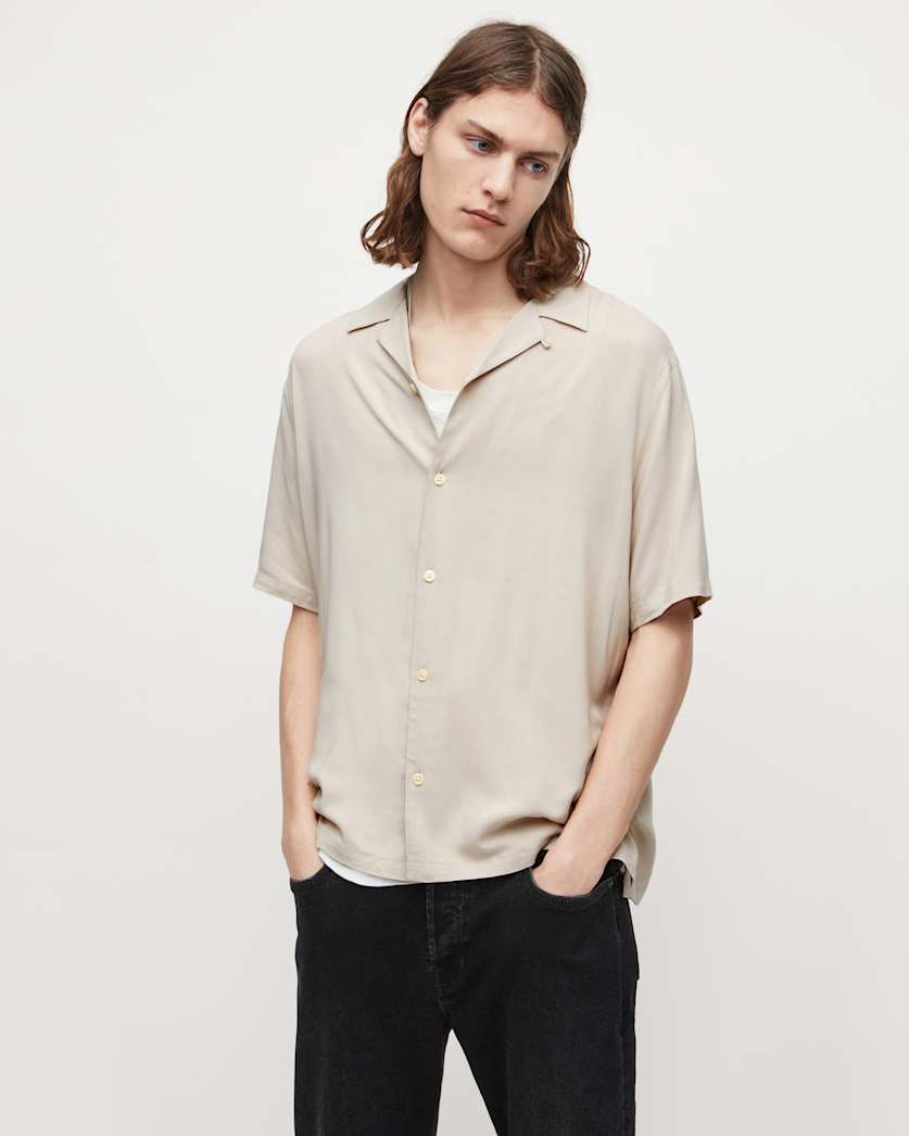 Venice Revere Collar Ramskull Shirt