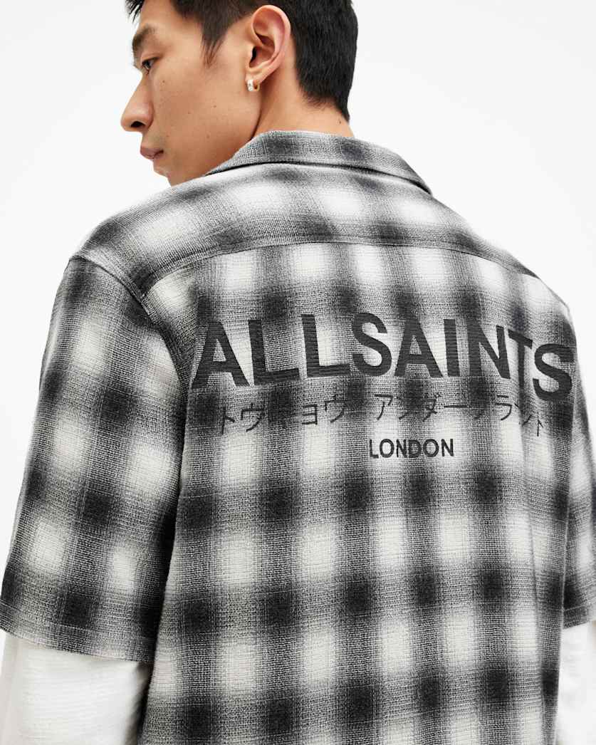 Underground Relaxed Check Logo Shirt