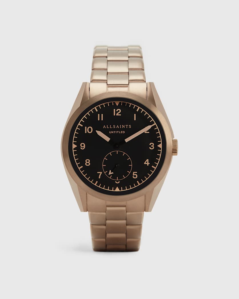 Untitled VII Stainless Steel Watch Bronze ALLSAINTS