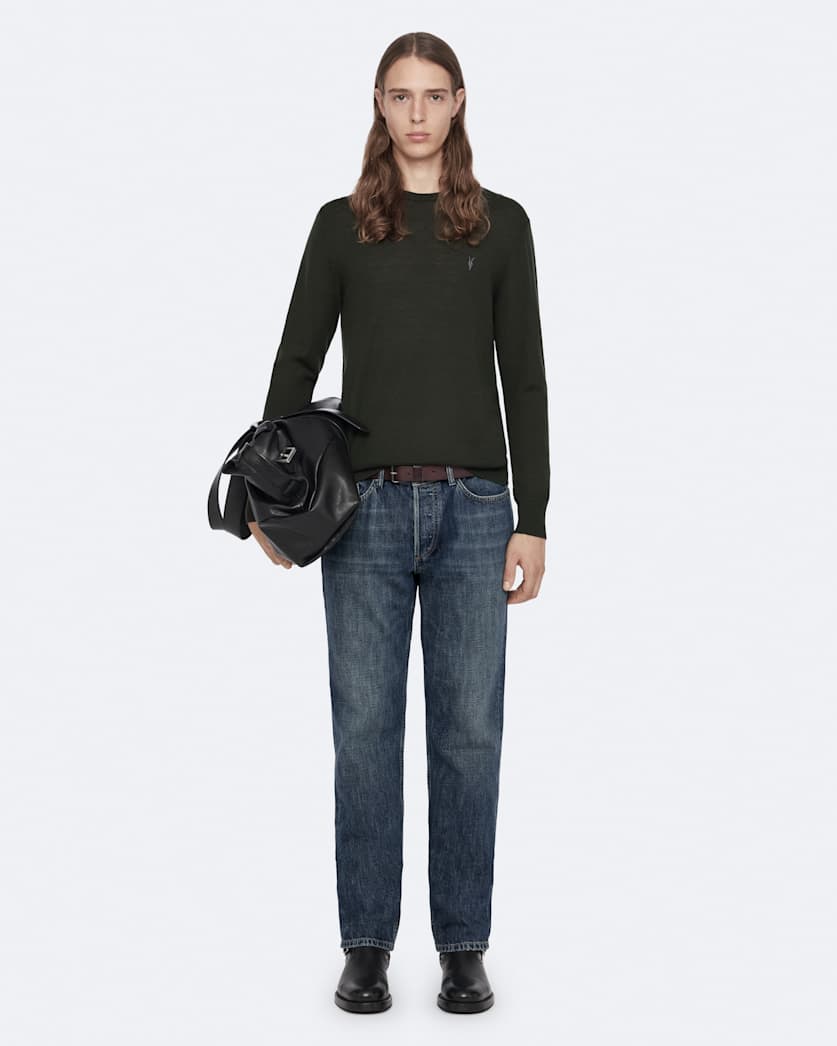 Mode Merino Crew Neck Ramskull Jumper