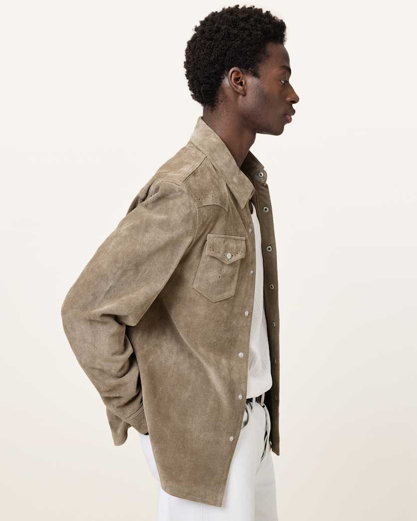 Goldendale Suede Western Shirt