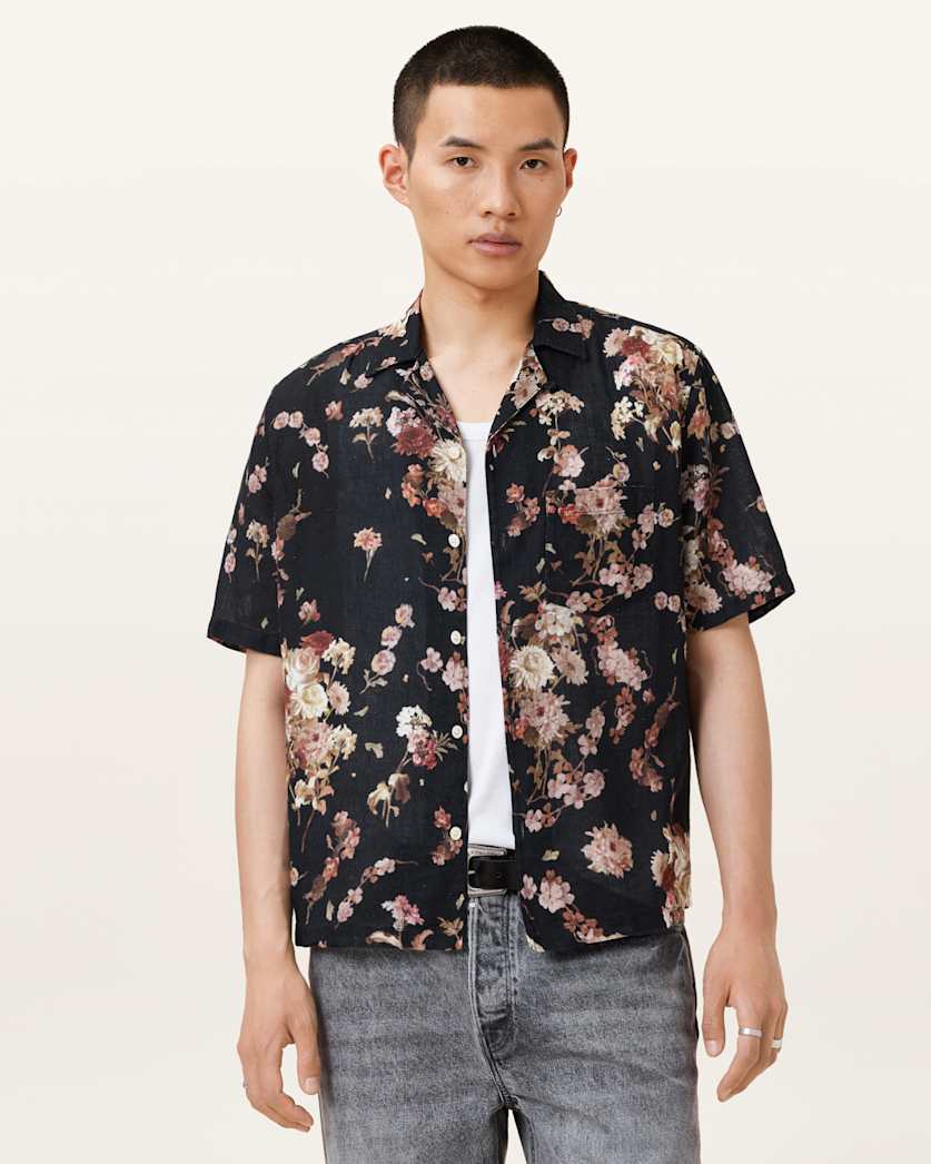 Armada Floral Linen Shirt