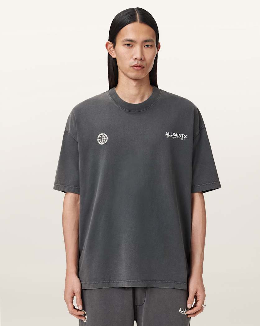 Emblem Short Sleeve Cotton T-Shirt