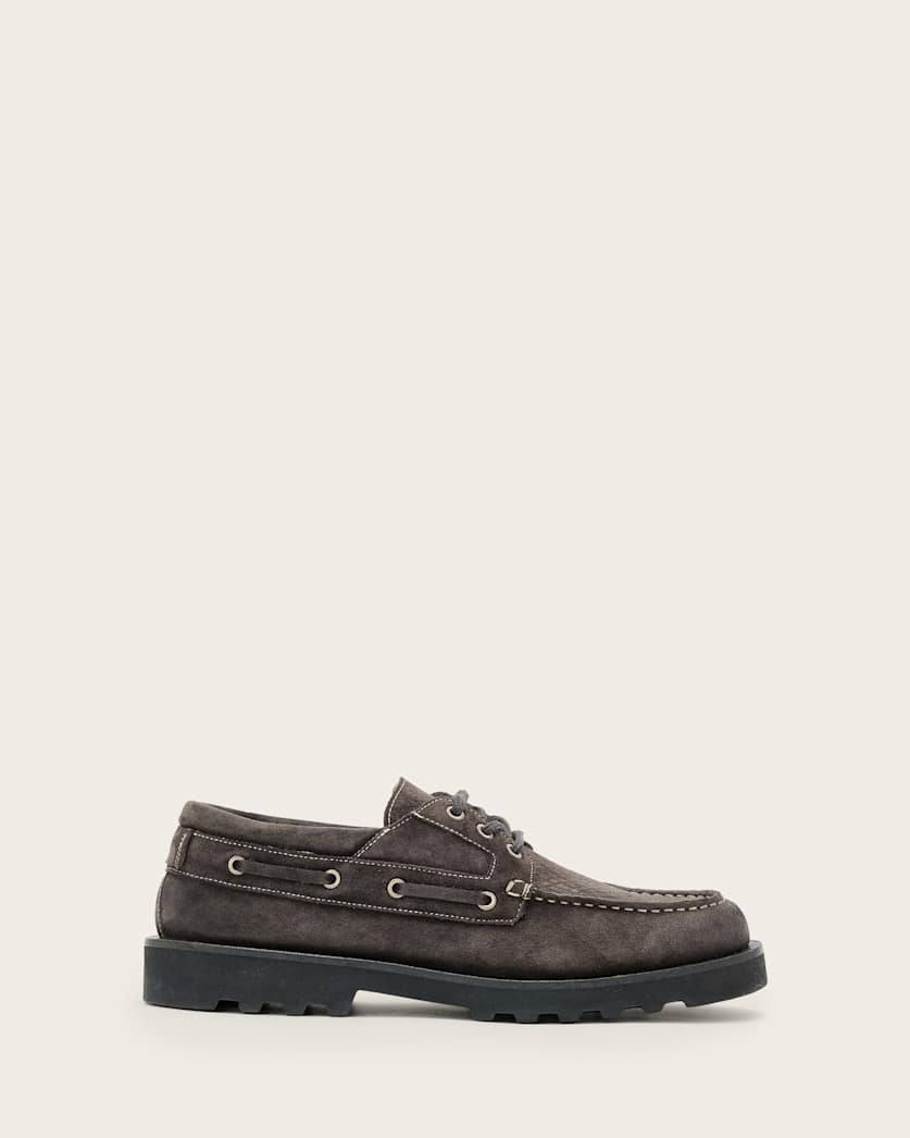 Skiff Suede Boat Shoes