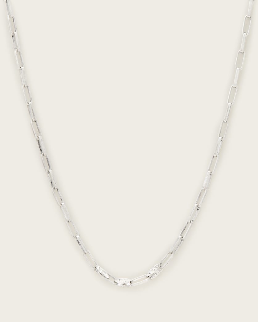 Lucas Sterling Silver Chain Necklace