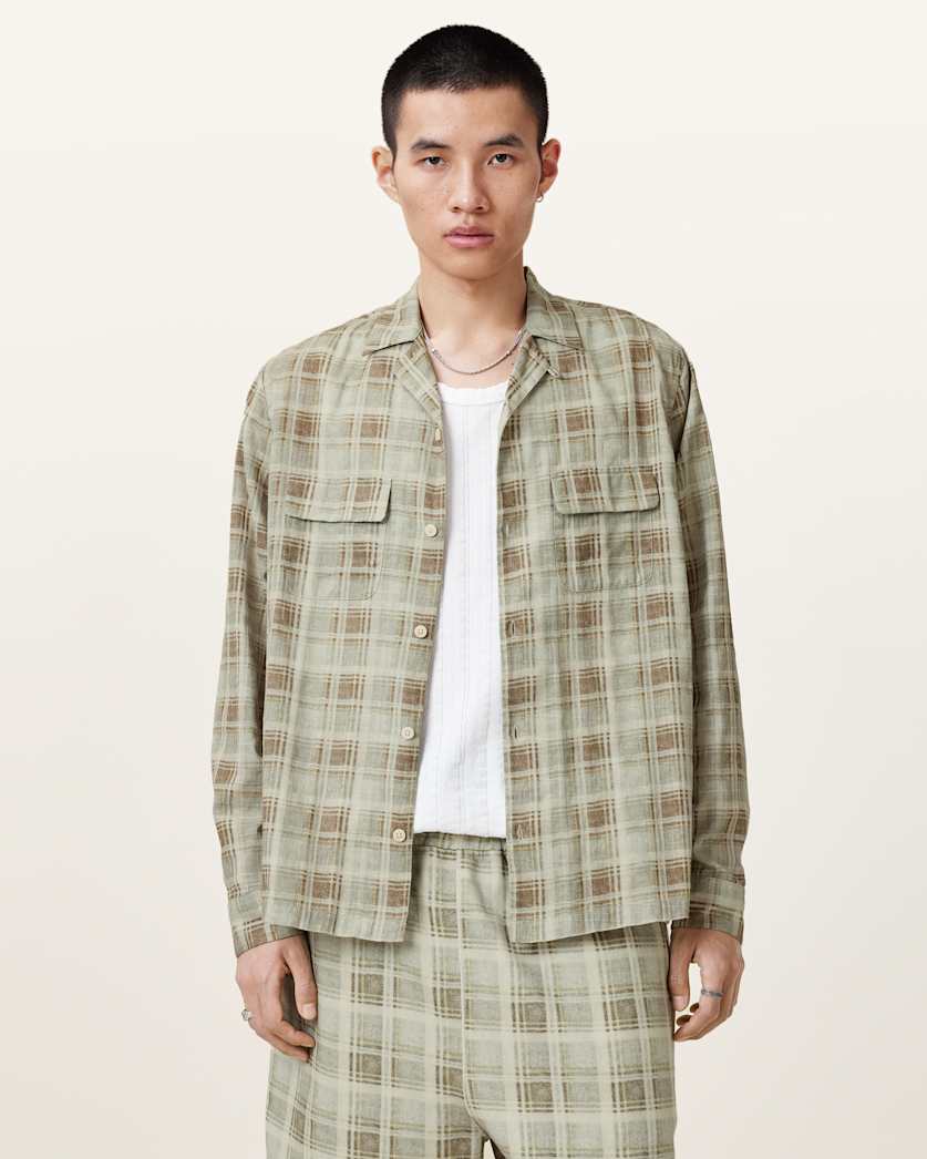 Seattle Checked Long Sleeve Shirt