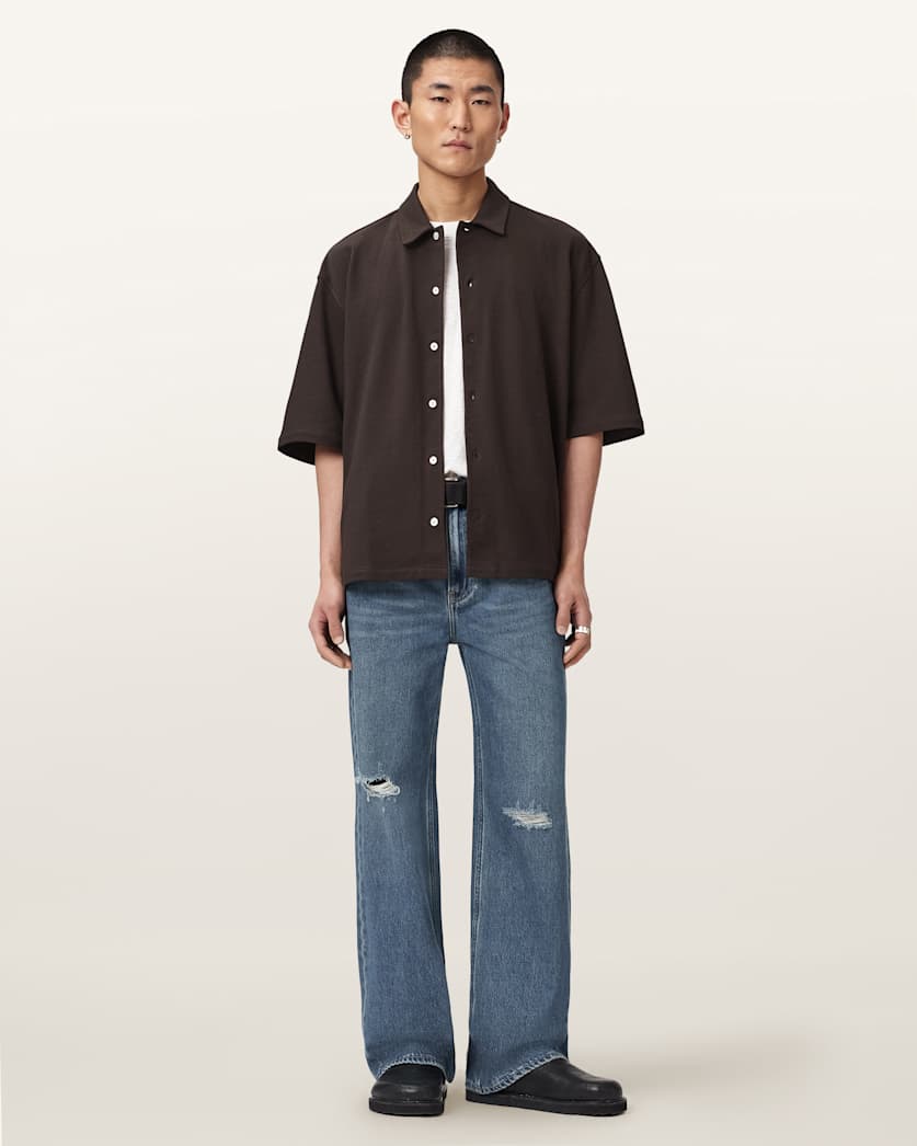 Stallone Oversized Short Sleeve Shirt