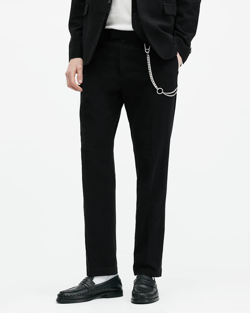 Heron Tailored Straight Leg Trousers