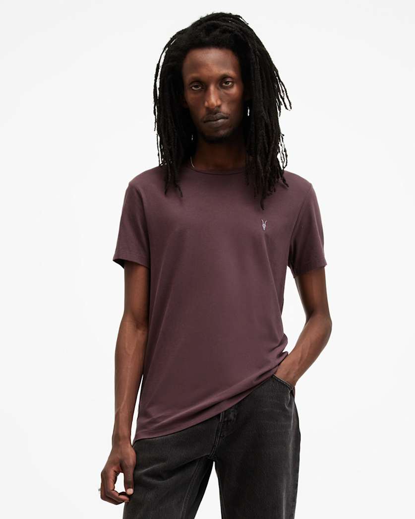 Tonic Crew Neck Slim Ramskull T-Shirt