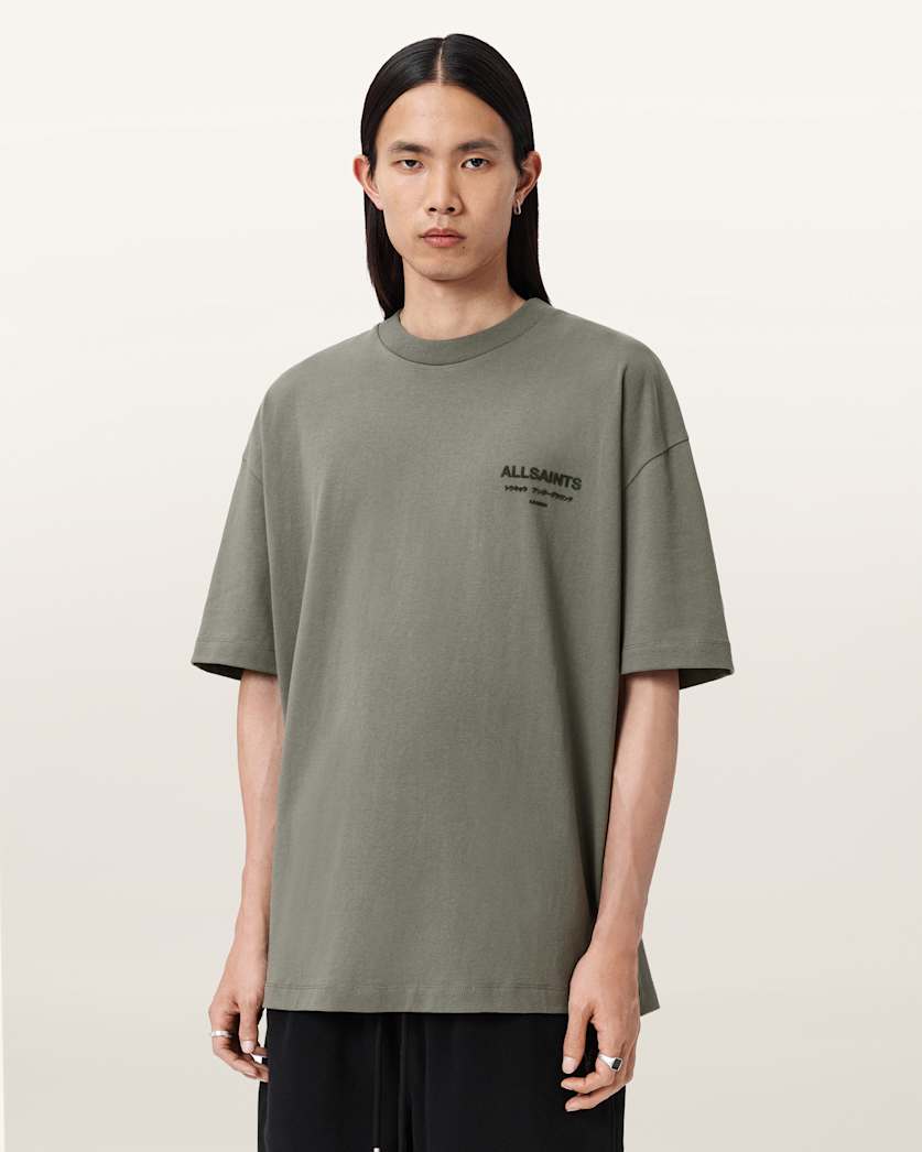Xander Flocked Logo Oversized T-Shirt