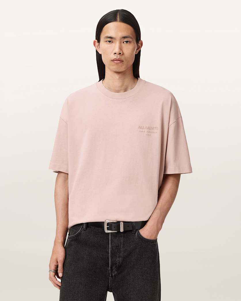 Xander Flocked Logo Oversized T-Shirt