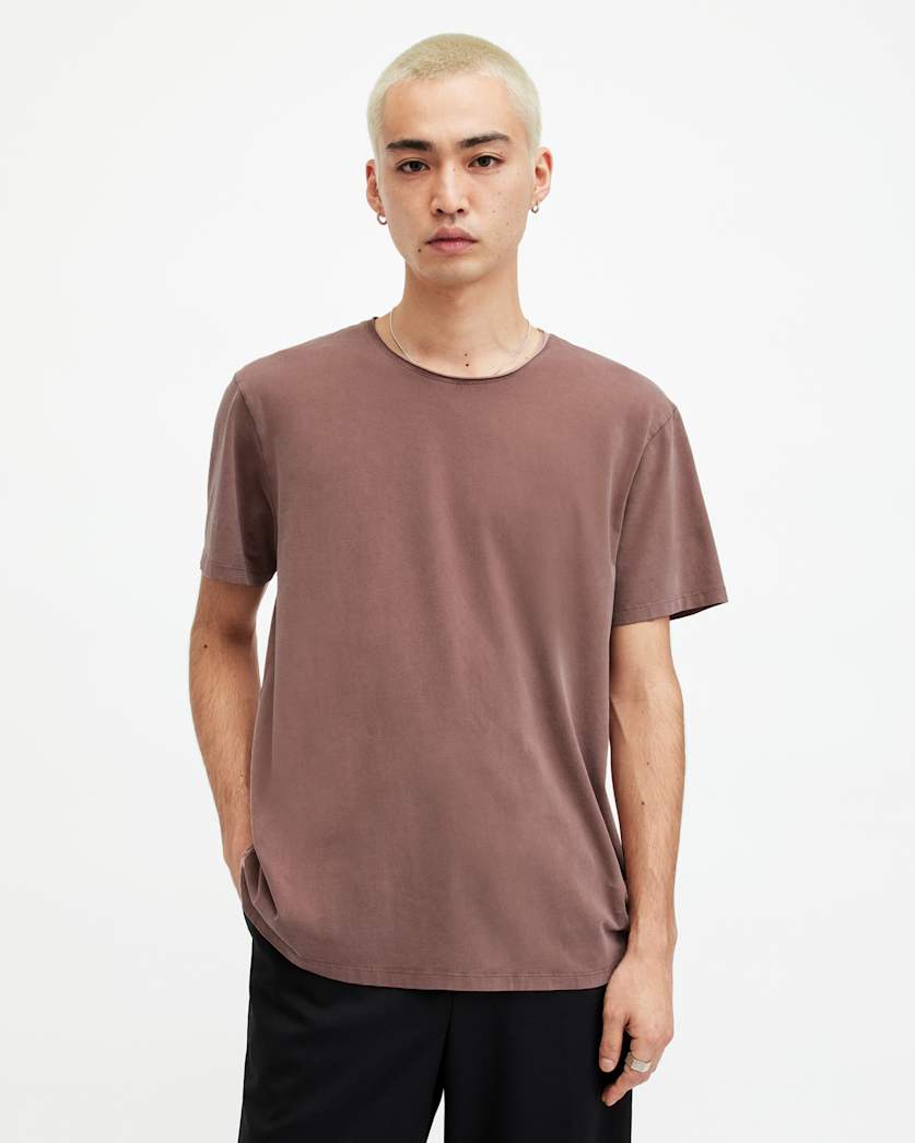 Bodega Crew Neck Raw Edge T-Shirt