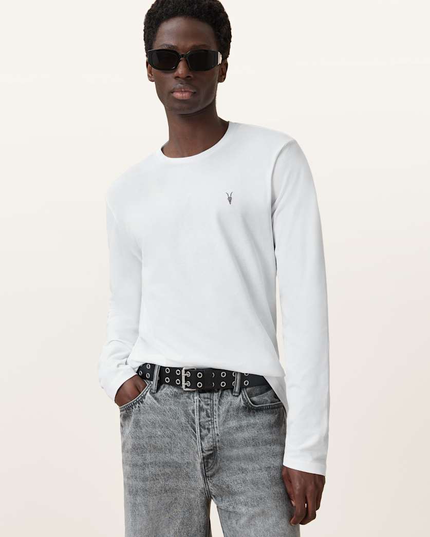 Brace Brushed Cotton Long Sleeve T-Shirt
