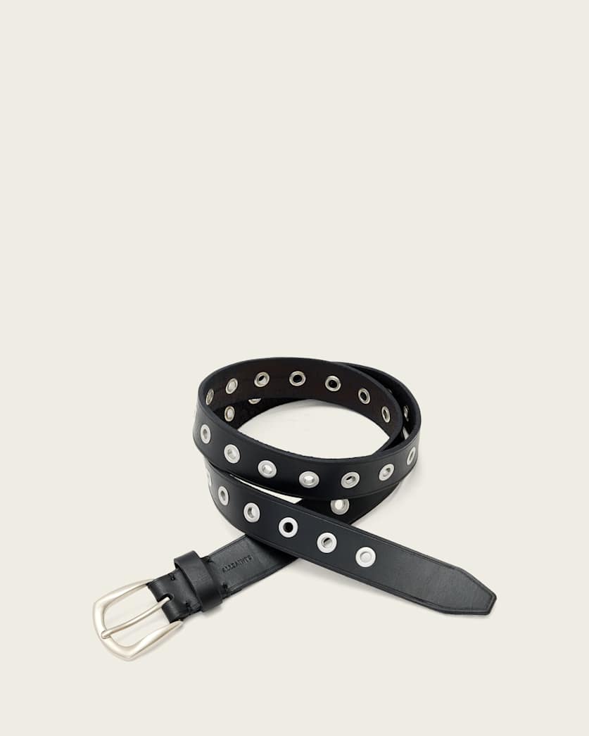 Cal Leather Eyelet Belt