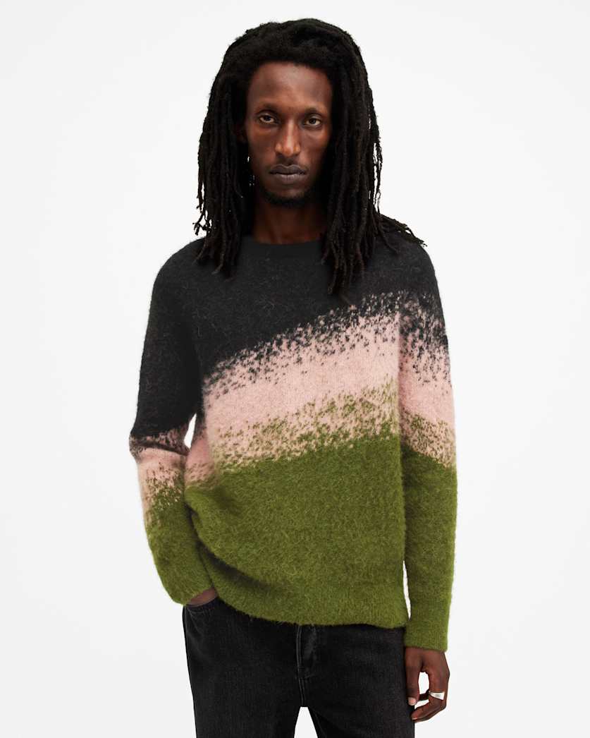 Sirius Jacquard Stripe Oversized Jumper