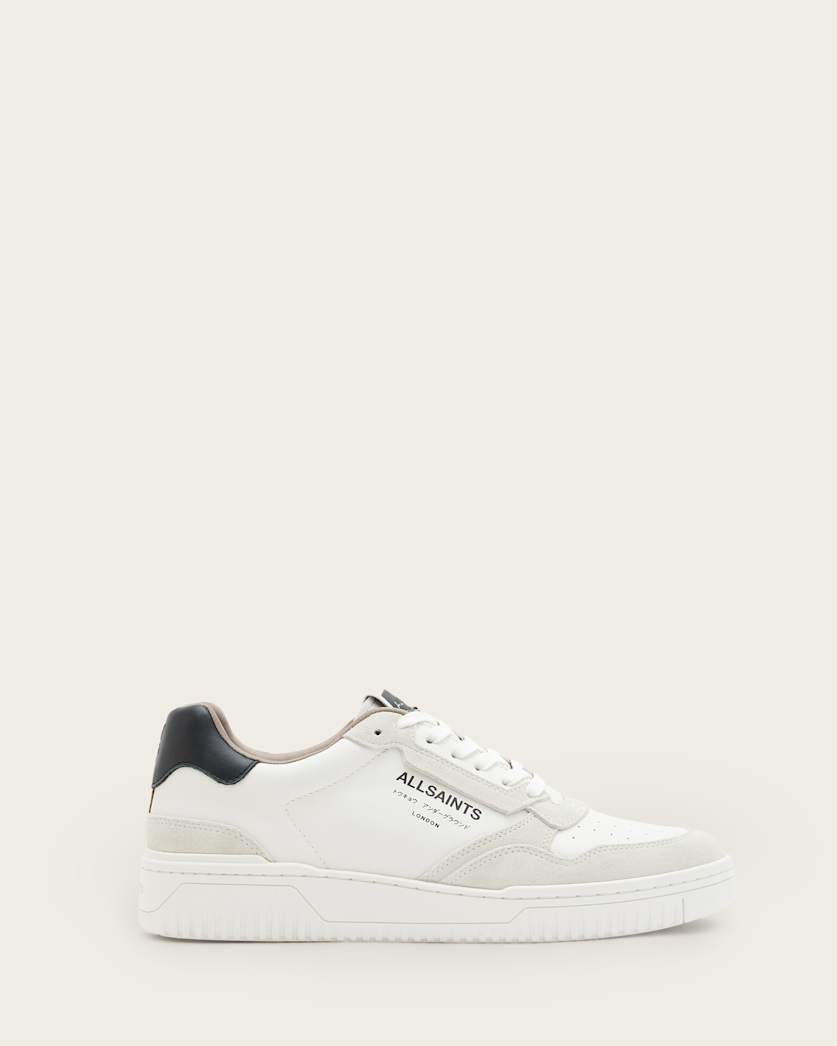 Regan Leather Low Top Trainers