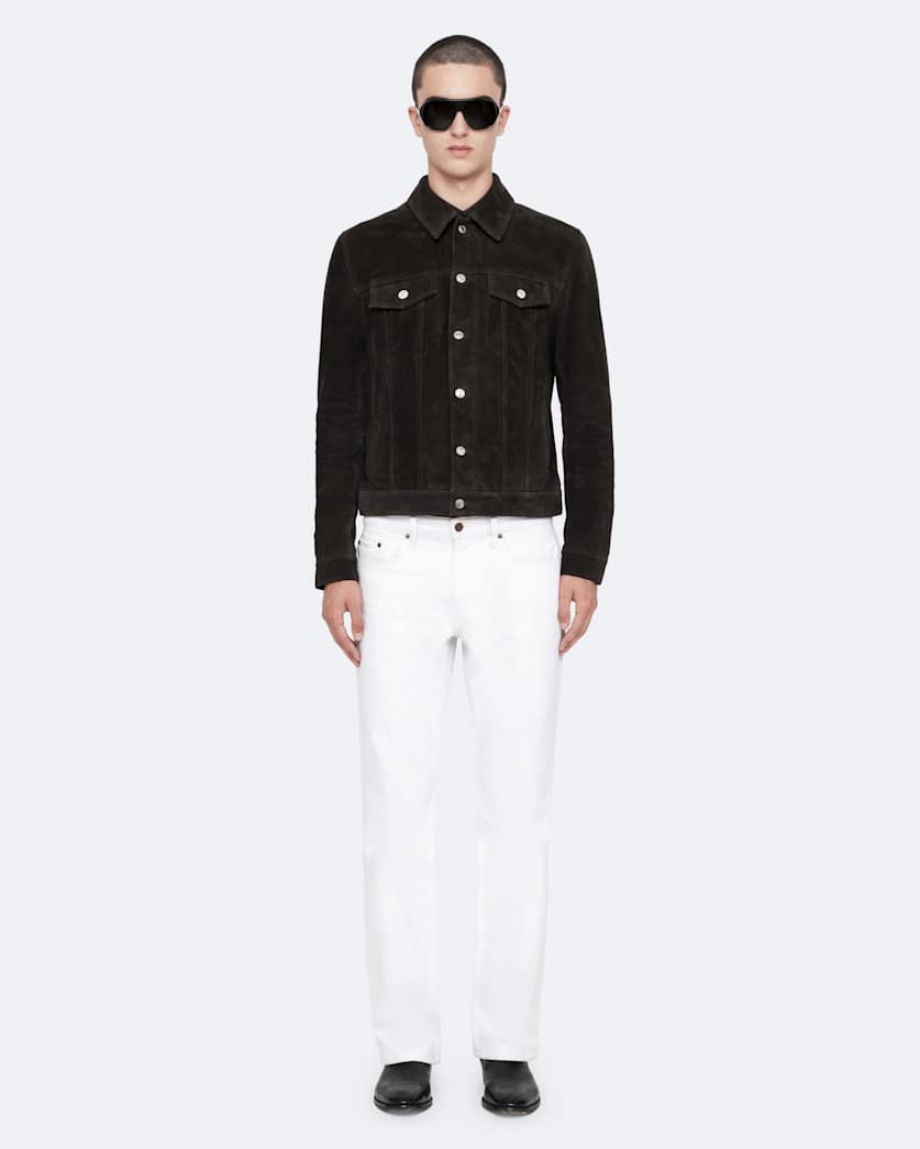 Chaiyo suede trucker jacket