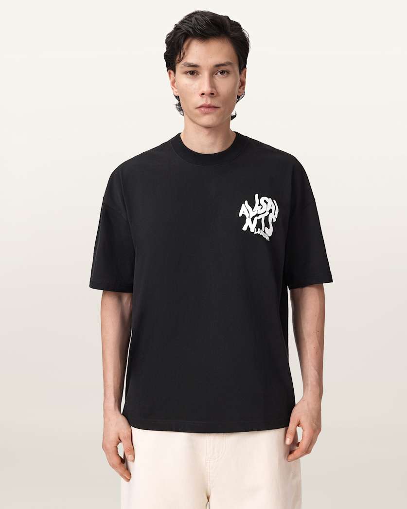 Orlando Logo Print Oversized T-Shirt