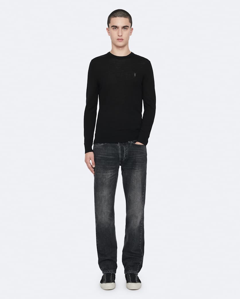 Loose-Straight Leg Jeans