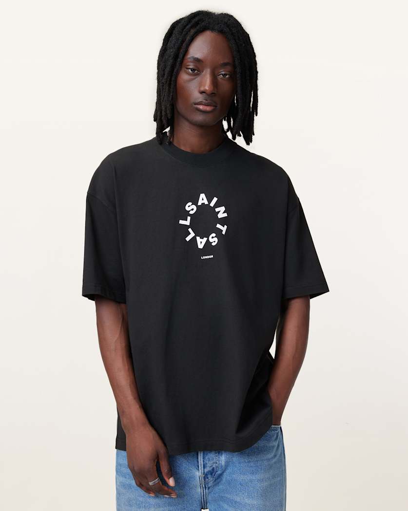 Tierra Oversized Crew Neck Logo T-Shirt
