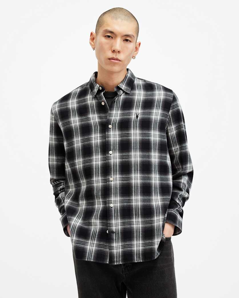 Dury Checked Relaxed Fit Shirt