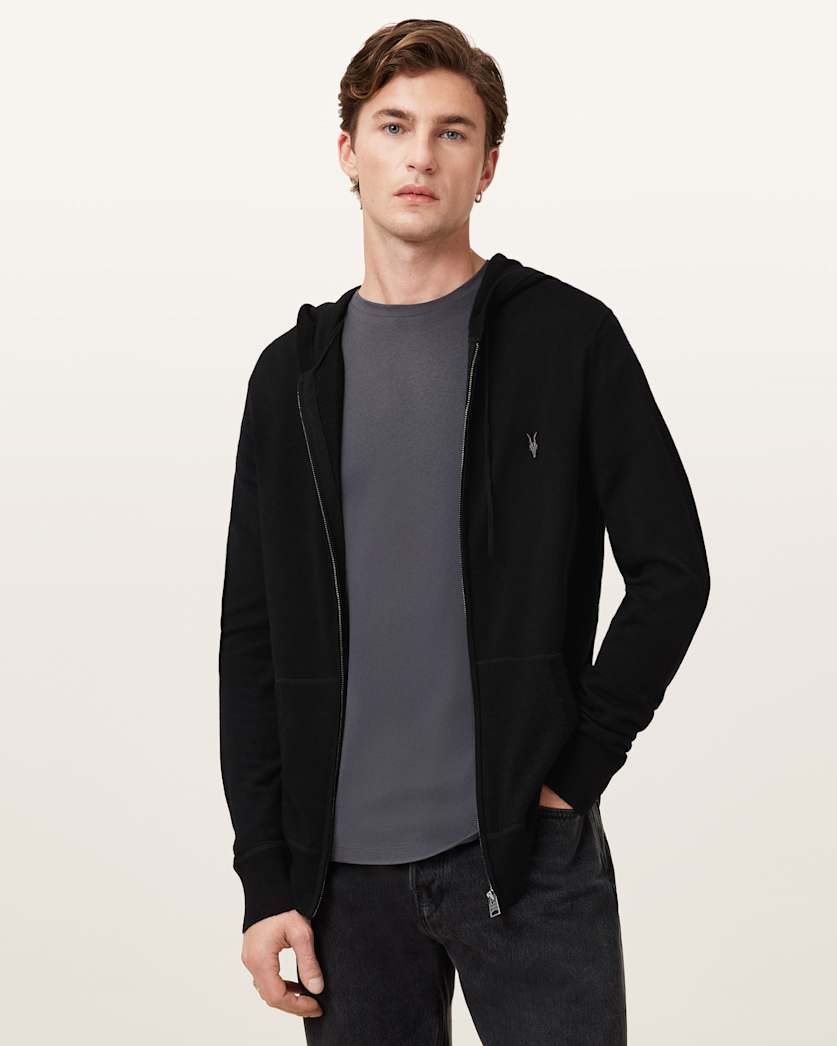 Mode Merino Zip Up Ramskull Hoodie