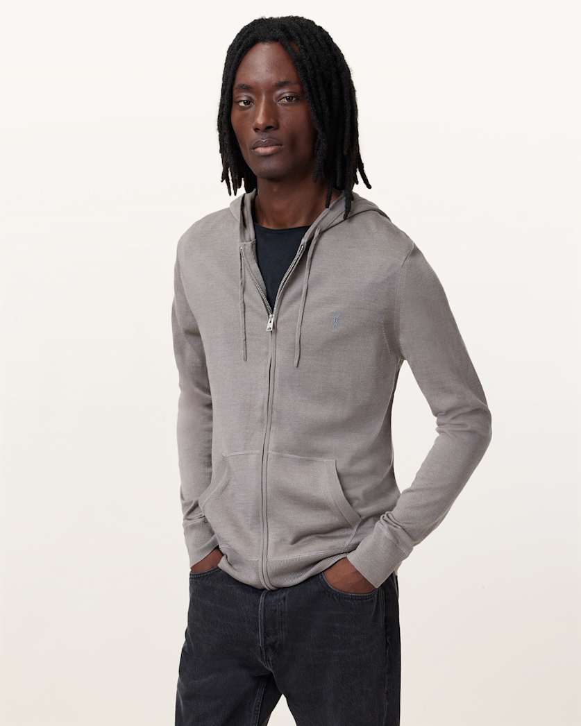 Mode Merino Zip Up Ramskull Hoodie